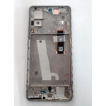 Pantalla lcd para Motorola Moto Edge 30 XT2203 5D68C20586 mas tactil negro mas marco plata Service Pack
