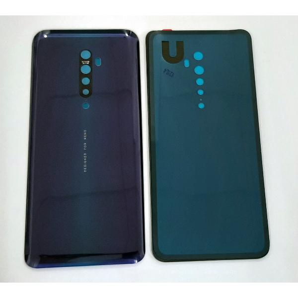 Tapa trasera o tapa bateria azul para Oppo Reno 2 CPH1907 PCKM00 PCKT00