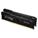 Memoria RAM Kingston FURY Beast 2 x 16GB/ DDR4/ 3200MHz/ 1.35V/ CL16/ DIMM - PixelPlaza