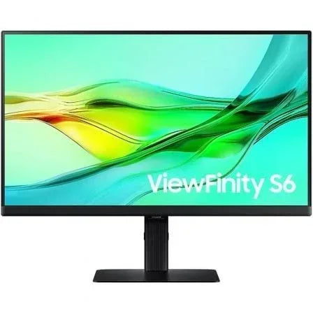 Monitor Profesional Samsung ViewFinity S6 S60UD S24D600UAU 24"/ QHD/ Regulable en Altura/ Negro - PixelPlaza
