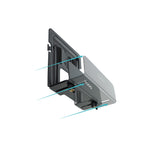 Soporte Universal TooQ TQMPM4776 para Router, MiniPC/ hasta 5kg