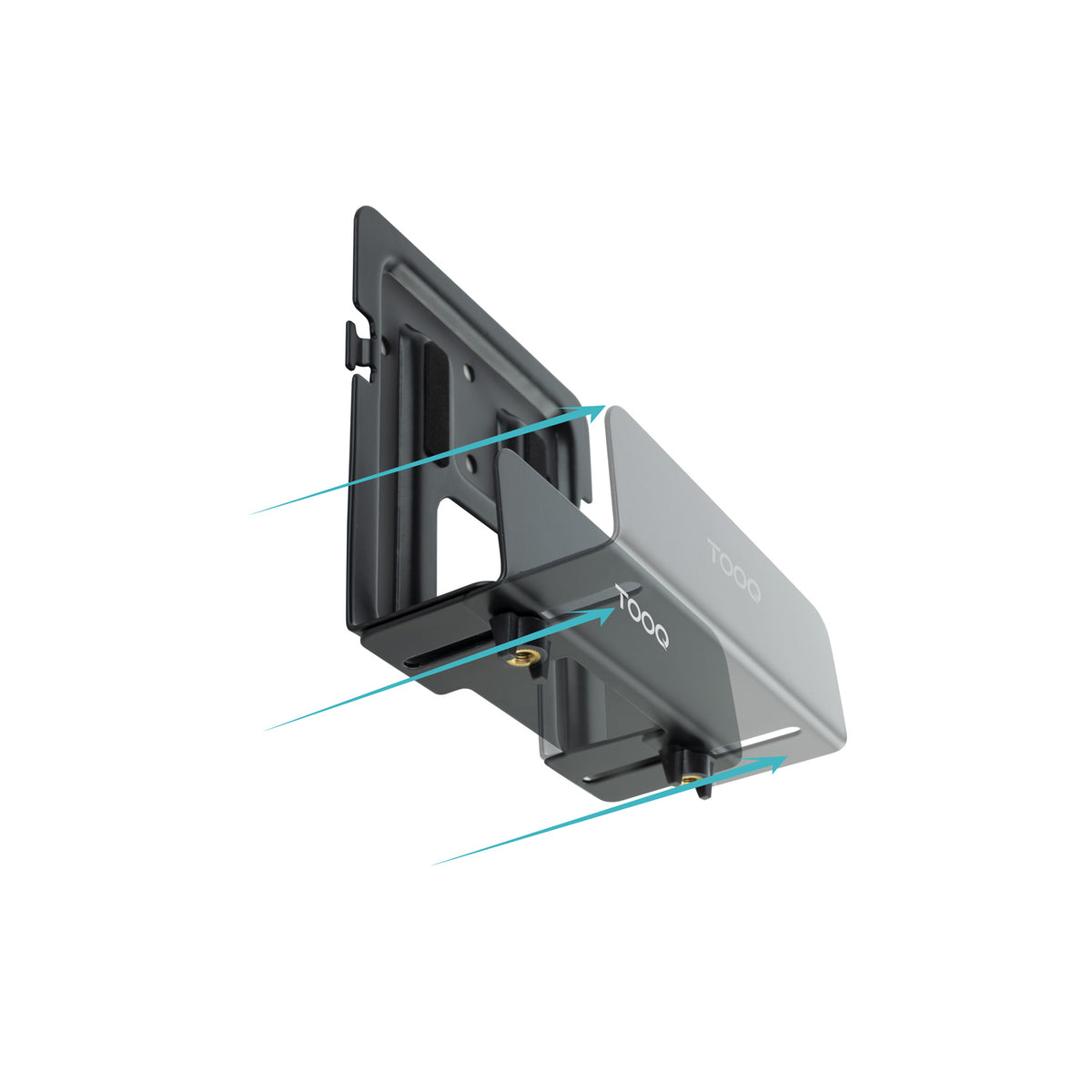 Soporte Universal TooQ TQMPM4776 para Router, MiniPC/ hasta 5kg