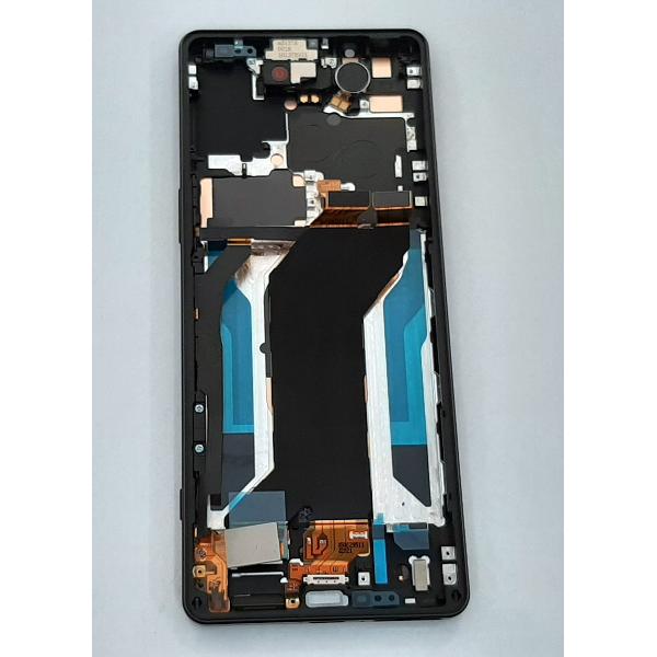 Pantalla lcd para Sony Xperia 1 IV A5046143A mas tactil negro mas marco negro Service Pack