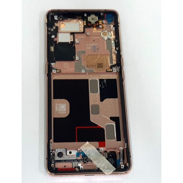 Pantalla lcd para Oppo Find X2 Pro mas tactil negro mas marco dorado calidad premium