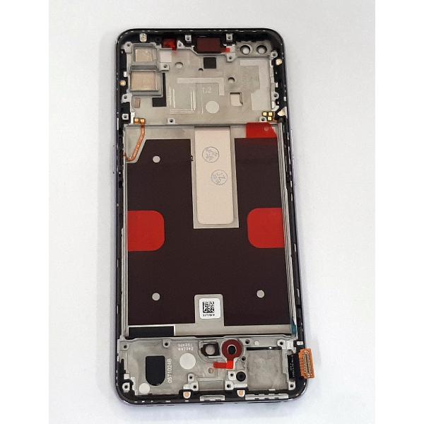Pantalla lcd para Oppo Reno 4 mas tactil negro mas marco lila compatible