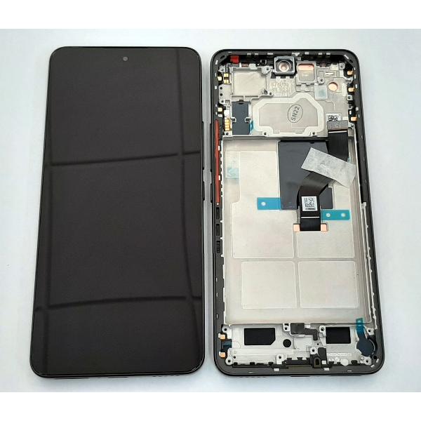 Pantalla lcd para Xiaomi 12 Lite 56000300L900 mas tactil negro mas marco negro Service Pack