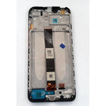 Pantalla lcd para Xiaomi Redmi 10A 560001C3L200 mas tactil negro mas marco negro Service Pack