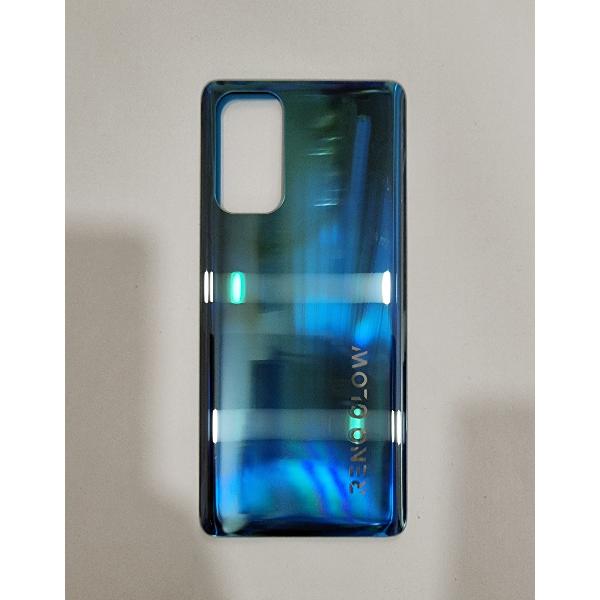 Tapa trasera o tapa bateria azul para Oppo Find X3 Neo 5G