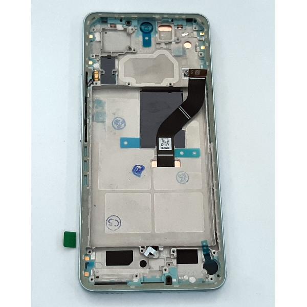 Pantalla lcd para Xiaomi 12 Lite mas tactil negro mas marco verde calidad premium