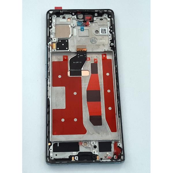 Pantalla lcd para Huawei Honor 70 FNE-AN00 mas tactil negro mas marco verde calidad premium