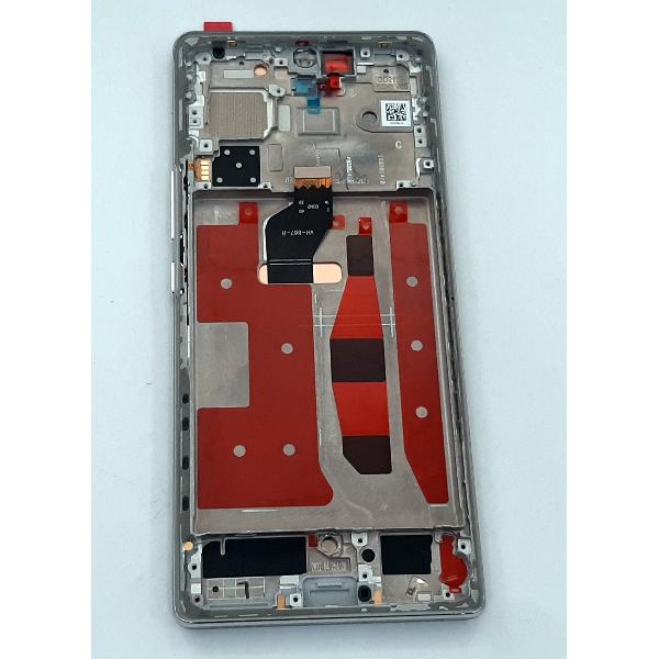 Pantalla lcd para Huawei Honor 70 FNE-AN00 mas tactil negro mas marco plata calidad premium