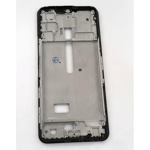 Carcasa central o marco negro para Vivo Y72 5G V2041 calidad premium