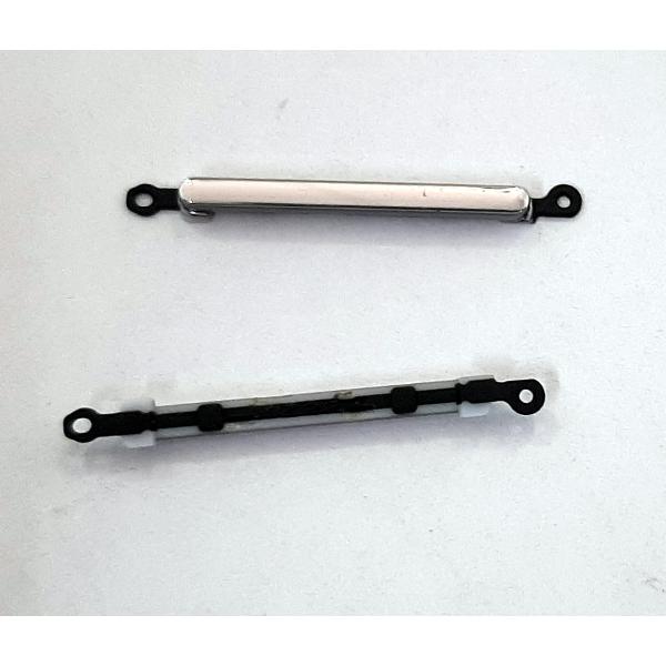 Boton plata para Motorola Moto G52 XT2221 calidad premium