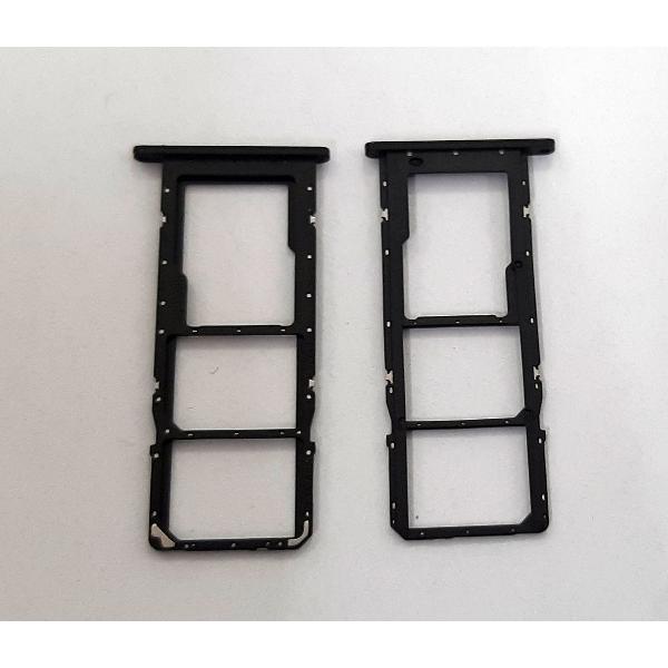 Soporte o bandeja dual sim negra para Samsung Galaxy A03 SM-A035G calidad premium