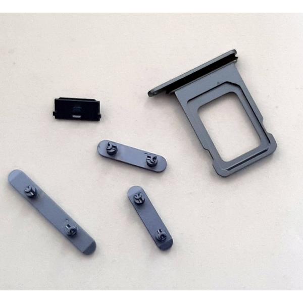 Set botones mas soporte sim azul para IPhone 14 IPhone 14 Plus calidad premium