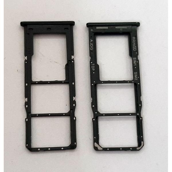 Soporte o bandeja dual sim verde oscuro para Samsung Galaxy A04S SM-A047F calidad premium