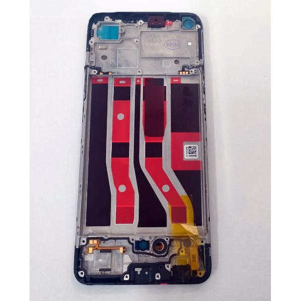 Pantalla lcd para Oppo A74 4G CPH2219 Oppo F19 4907039 mas tactil negro mas marco negro Service Pack