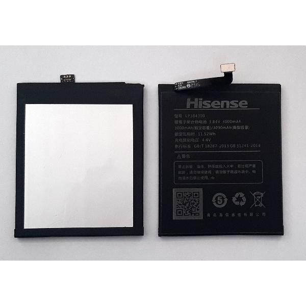 Bateria LP384300 3090mAh para Hisense A1 A2 Pro H10 Lite E77 Mini K1