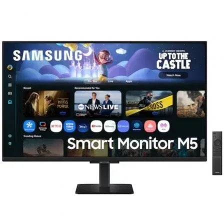 Smart Monitor Samsung M5 S27FM500EU 27"/ Full HD/ Multimedia/ Smart TV/ Negro - PixelPlaza