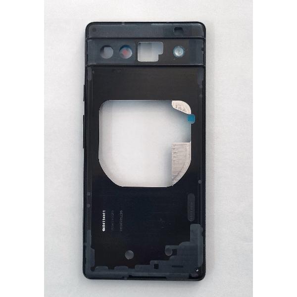 Carcasa trasera o marco negro para Google Pixel 6A calidad premium