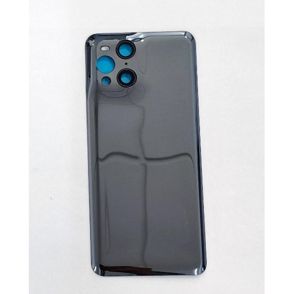 Tapa trasera o tapa bateria negra para Oppo Find X3 X3 Pro 5G mas cubierta camara