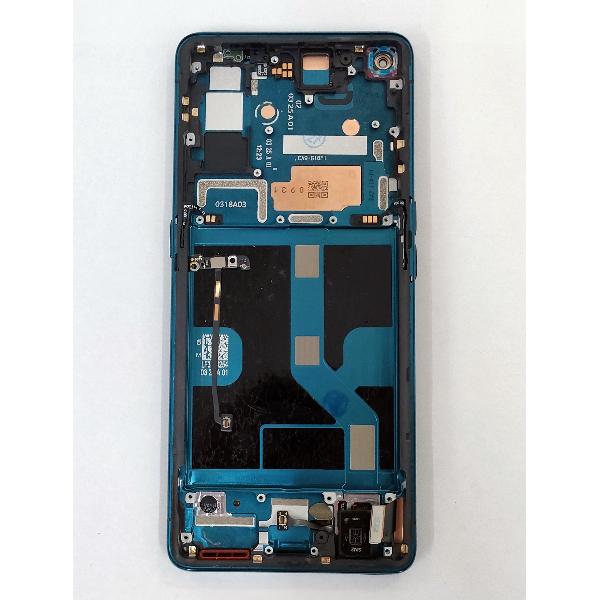 Pantalla lcd para Oppo Find X2 Pro mas tactil negro mas marco azul calidad premium