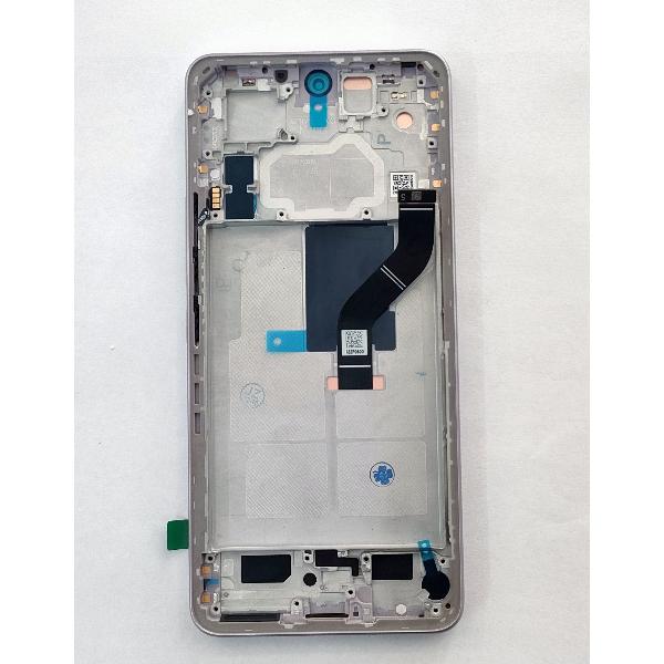 Pantalla lcd para Xiaomi 12 Lite mas tactil negro mas marco rosa calidad premium