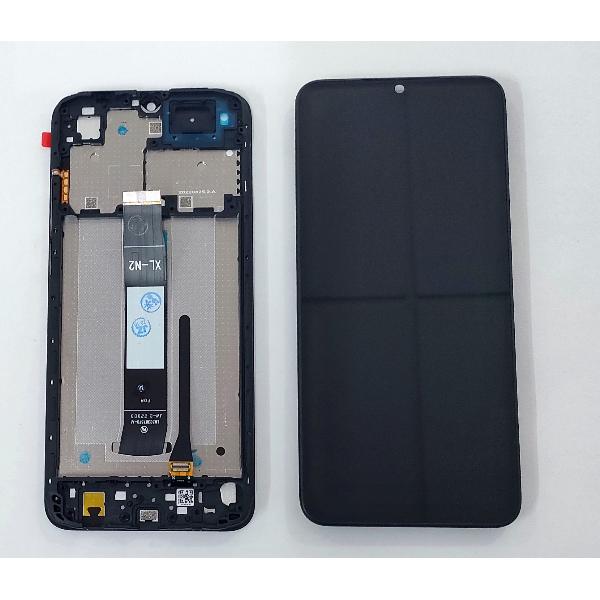 Pantalla lcd para Xiaomi Redmi A1 Redmi A1 Plus mas tactil negro mas marco negro calidad premium