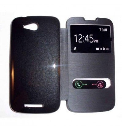 Funda Inteligente S-VIEW Cover negro Huawei Ascend B199