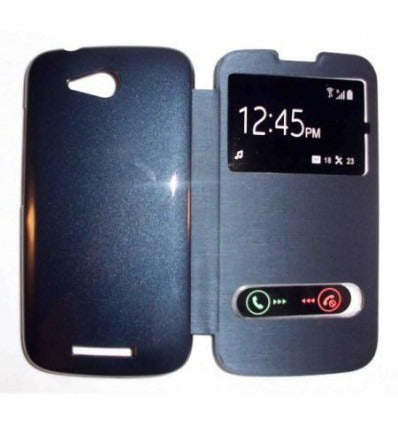 Funda Inteligente S-VIEW Cover azul marino Huawei Ascend B199