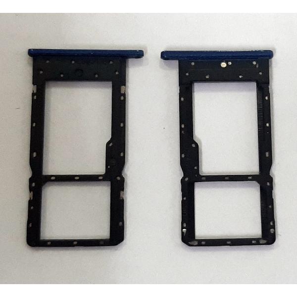 Soporte o bandeja sim azul para TCL 205 4G 4187D calidad premium