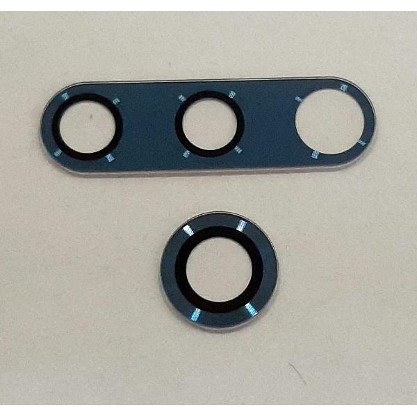 Set 2 cristal camara para Motorola Moto One Fusion Plus calidad premium
