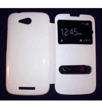 Funda Inteligente S-VIEW Cover blanco Huawei Ascend B199