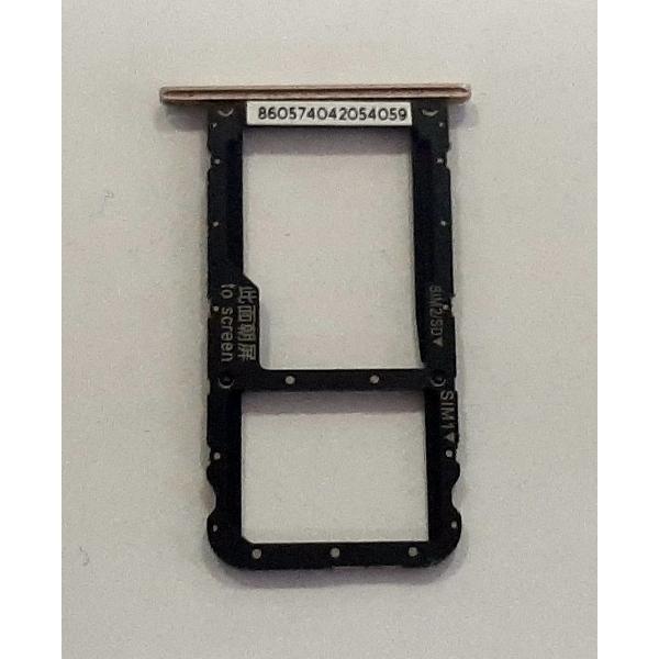 Soporte o bandeja sim dorado para Lenovo K5 Pro calidad premium
