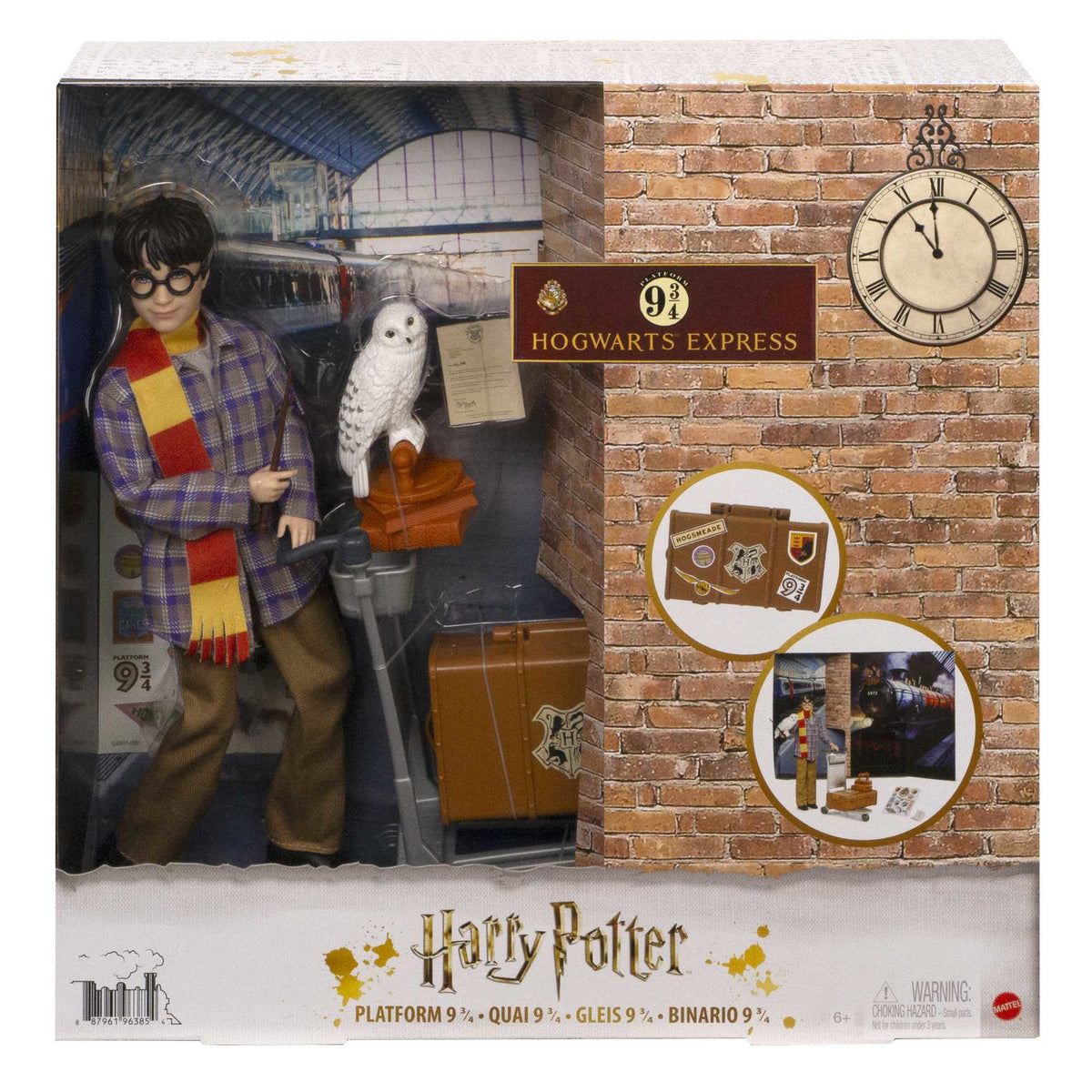 Figura Mattel harry potter en el andén 9 3 - 4