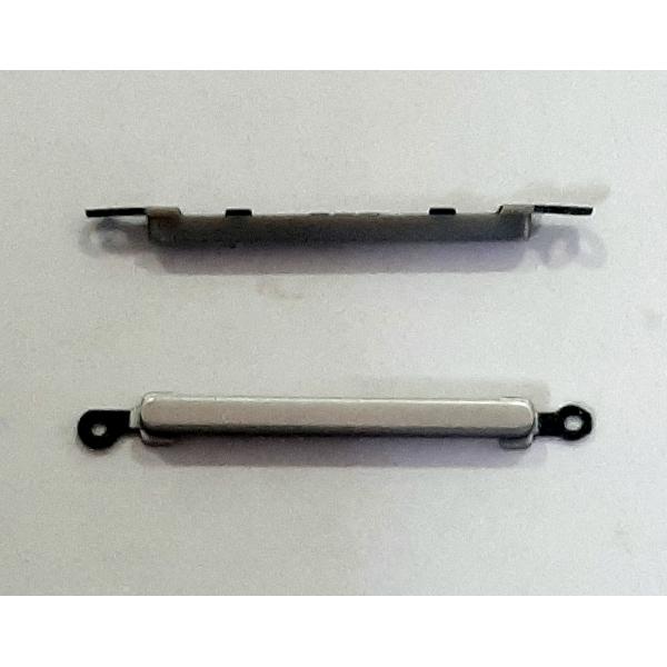 Boton volumen plata para Motorola Moto G82 XT2225 calidad premium