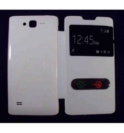 Funda Inteligente S-VIEW Cover blanco Huawei Ascend c8816