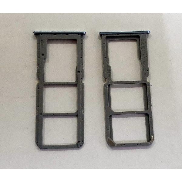 Soporte o bandeja sim azul para Realme C30 RMX3581 calidad premium