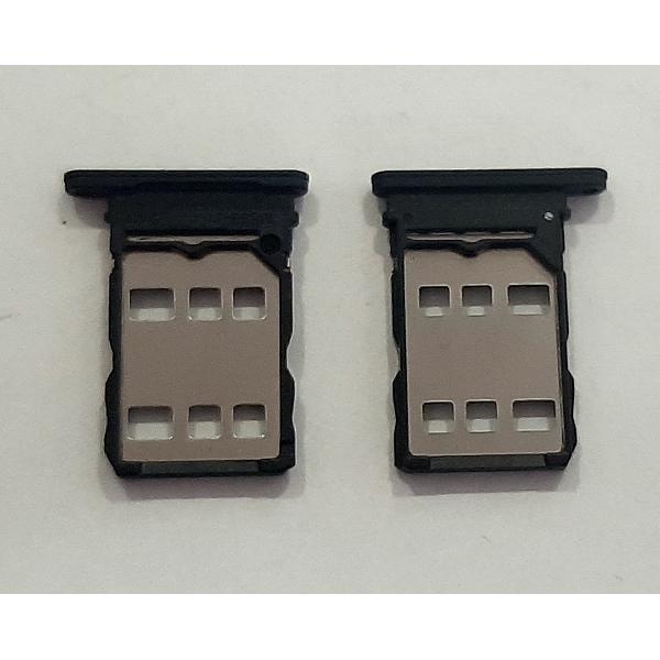 Soporte o bandeja dual sim negra para Huawei Nova Y90 calidad premium