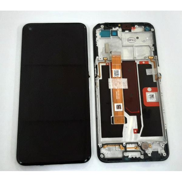 Pantalla lcd para Oppo A74 5G A54 5G 4906219 mas tactil negro mas marco negro Service Pack