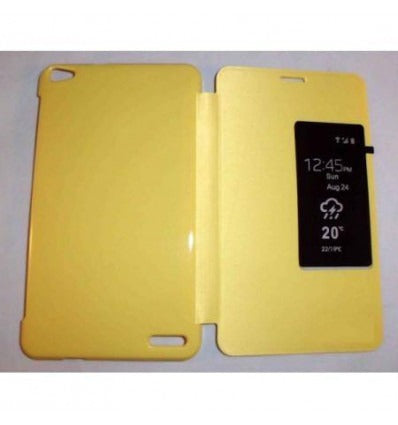 Funda Inteligente S-VIEW Cover amarillo Mediapad X1 7.0