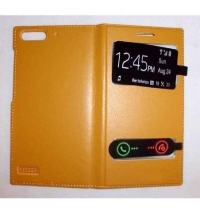Funda Inteligente S-VIEW Cover Huawei G6 oro