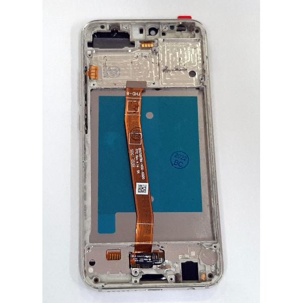 Pantalla lcd para Huawei Honor 10 COL-L29 mas tactil negro mas marco plata compatible