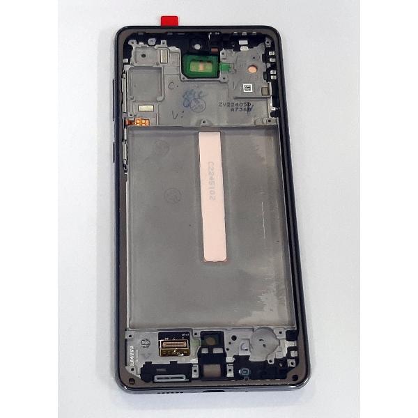 Pantalla lcd para Samsung Galaxy A73 5G SM-A736B mas tactil negro mas marco negro calidad premium