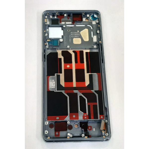 Pantalla lcd para Oppo Reno 6 Pro 5G CPH2247 mas tactil negro mas marco gris compatible
