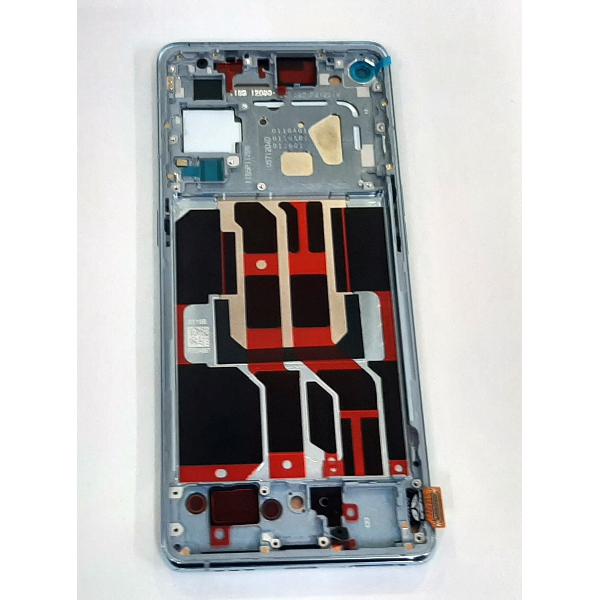 Pantalla lcd TFT para Oppo Reno 6 Pro 5G CPH2247 mas tactil negro mas marco azul compatible