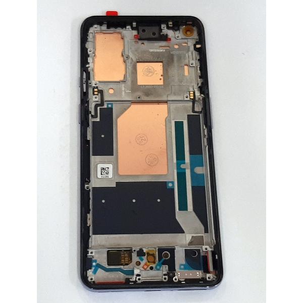 Pantalla lcd para oneplus 9 mas tactil negro mas marco azul calidad premium Versión Internacional