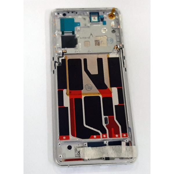 Pantalla lcd para Oppo Find X5 CPH2307 mas tactil negro mas marco plata calidad premium