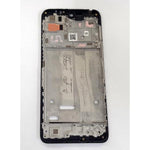 Carcasa central o marco negro para Motorola Moto G42 calidad premium