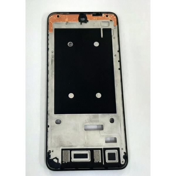 Carcasa central o marco negro para Motorola Moto G42 calidad premium
